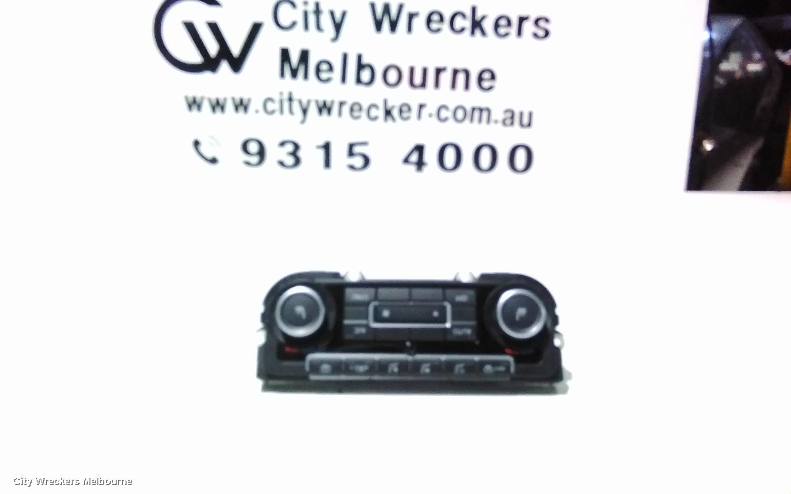 VOLKSWAGEN TIGUAN HEATER/AC CONTROLS, 5N, STANDARD TYPE, W/ SEAT WARMER, 05/2008 - 08/2016