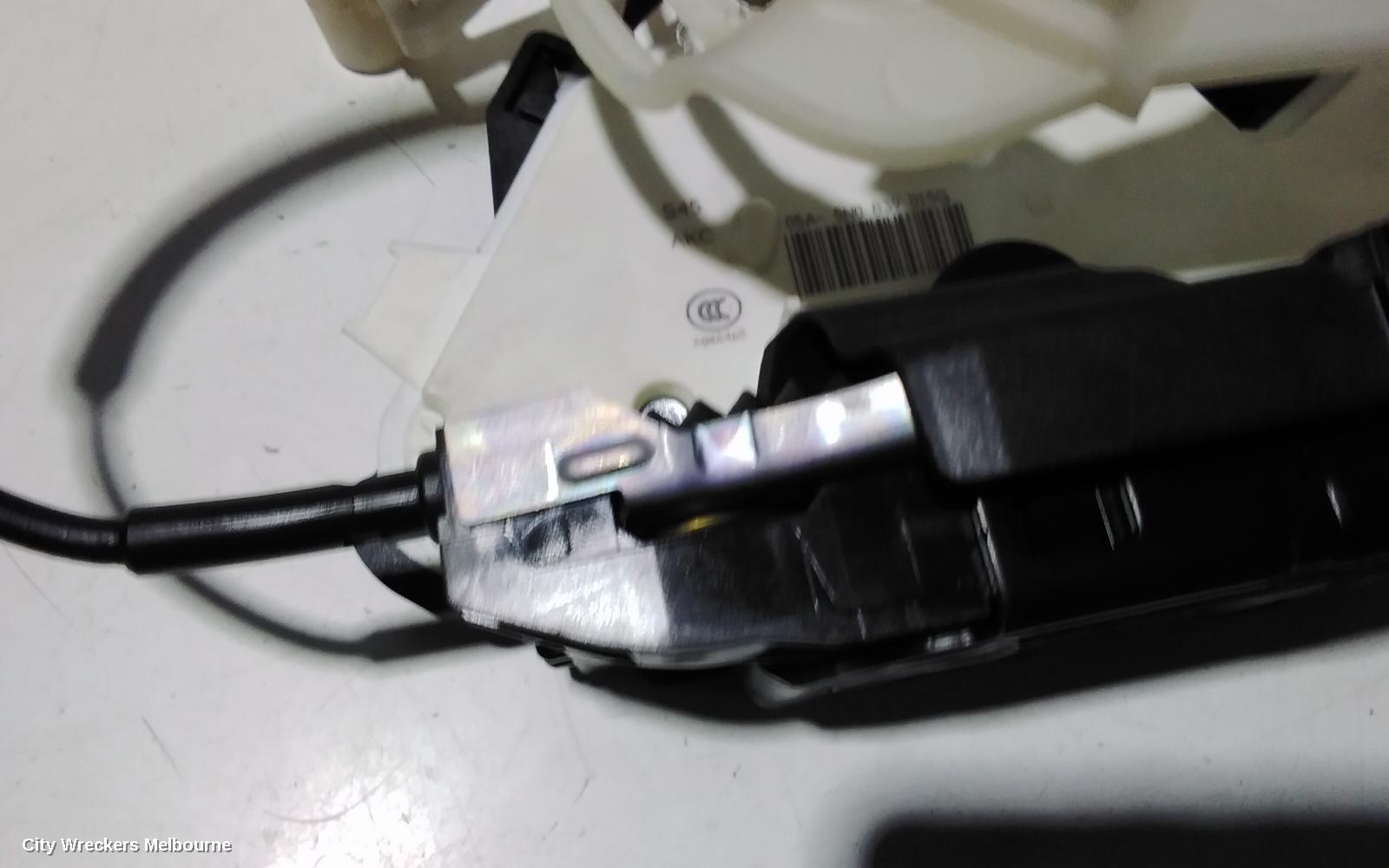 VOLKSWAGEN TIGUAN DOOR/BOOT/GATE LOCK, LEFT FRONT DOOR LOCK, 5N, W/ SAFELOCK TYPE, P/N 5N2837015E (6 PIN), 07/2011 - 08/2016