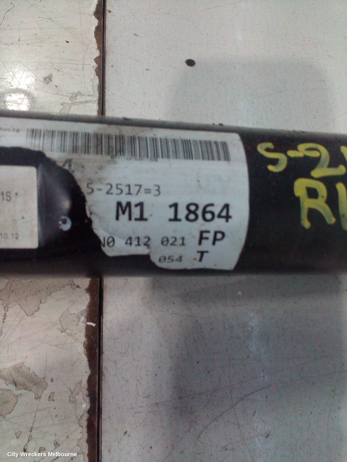 VOLKSWAGEN TIGUAN RIGHT FRONT STRUT, 5N, 07/2011 - 08/2016