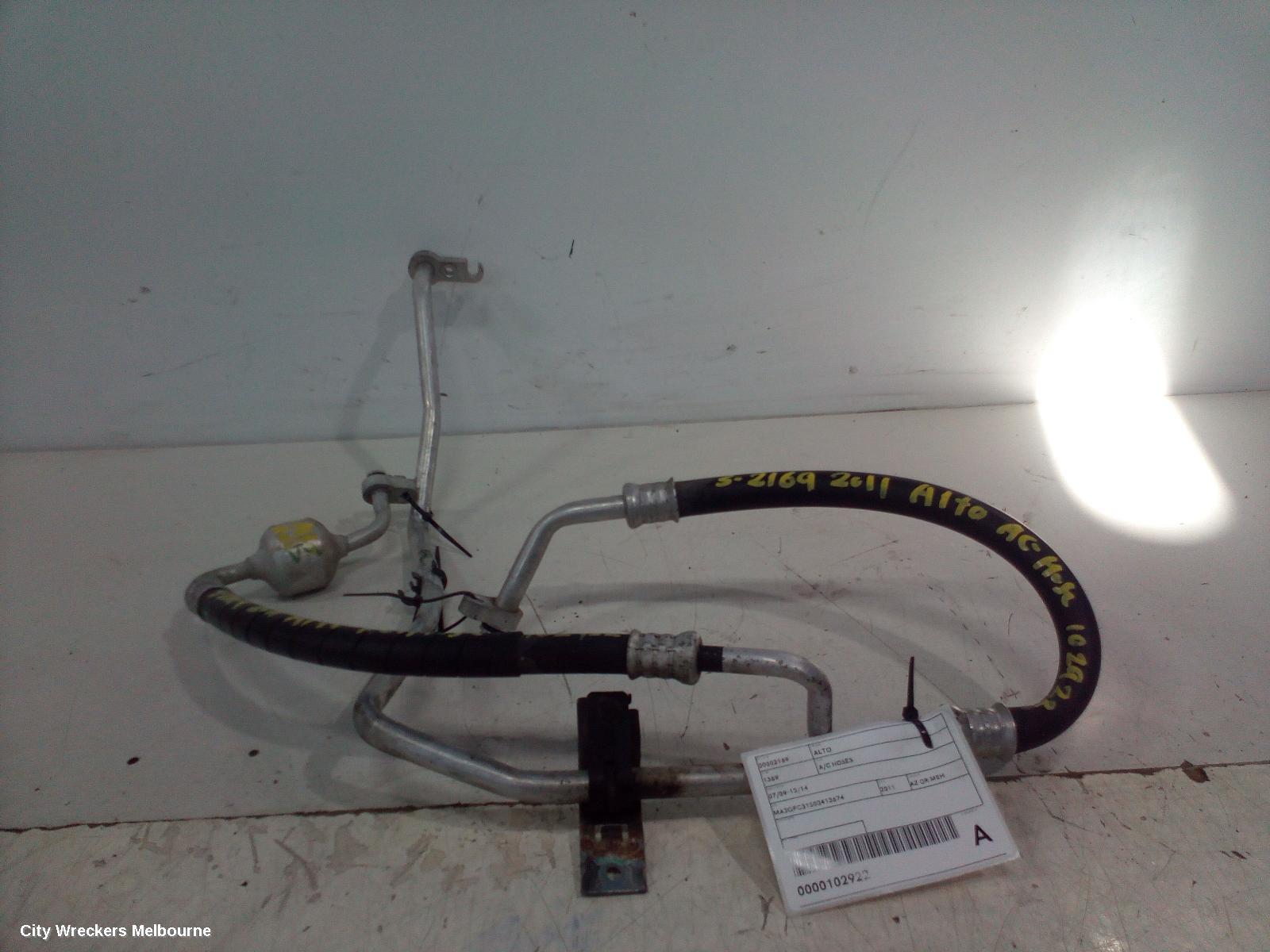 SUZUKI ALTO A/C HOSES, 07/2009 - 12/2014