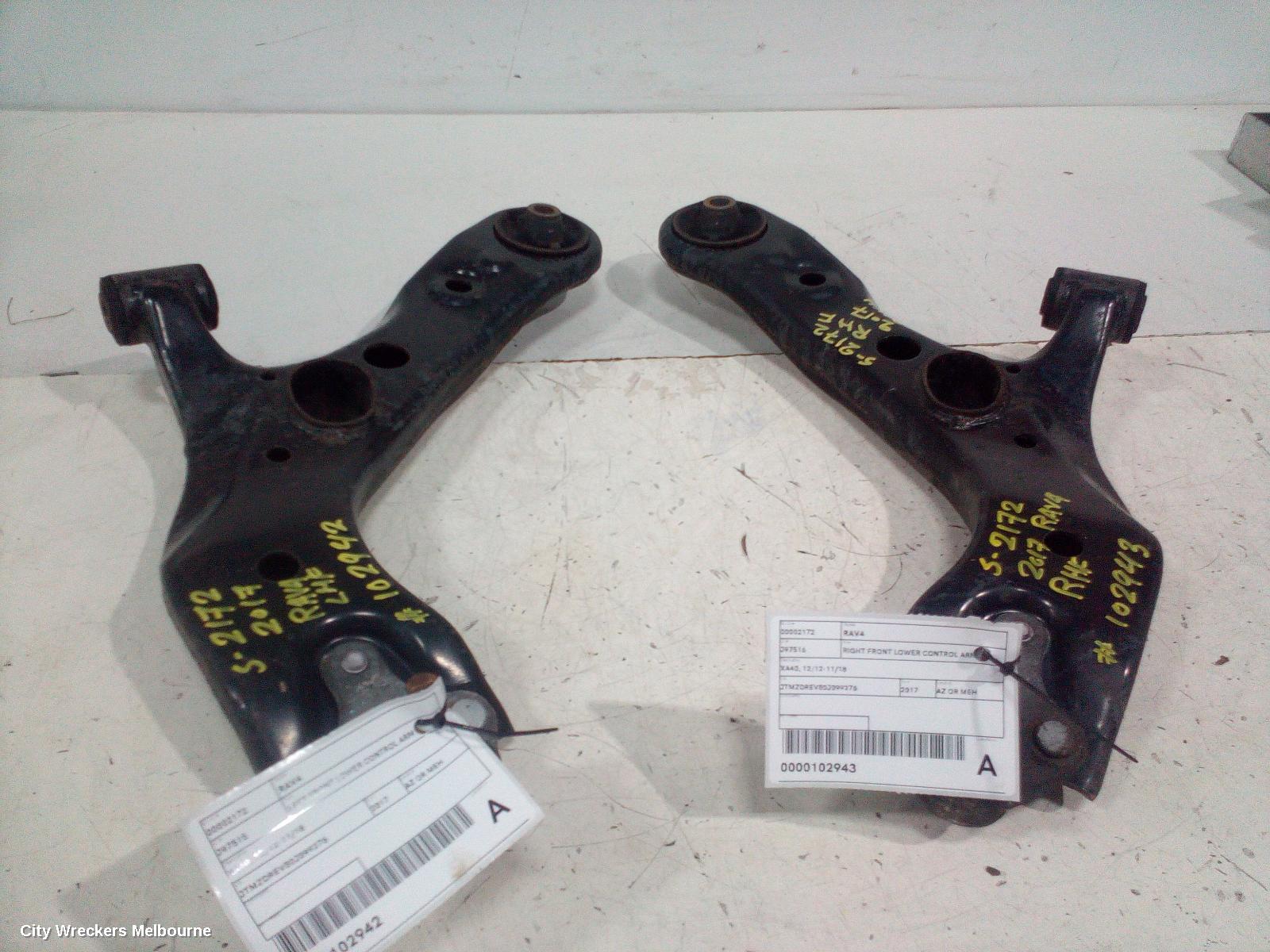 TOYOTA RAV4 LEFT FRONT LOWER CONTROL ARM, XA40, 12/2012 - 11/2018