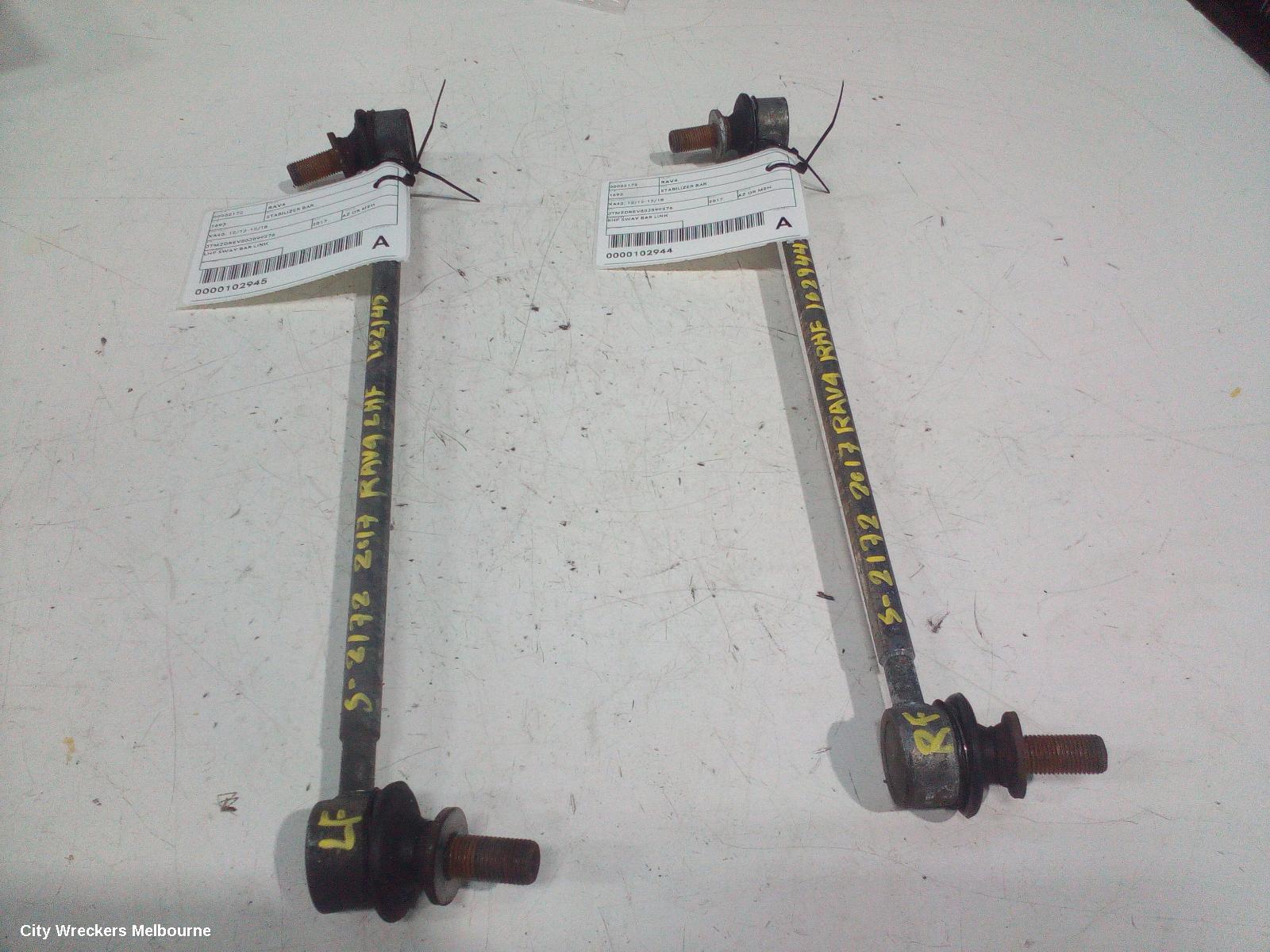TOYOTA RAV4 STABILISER BAR, XA40, 12/2012 - 12/2018