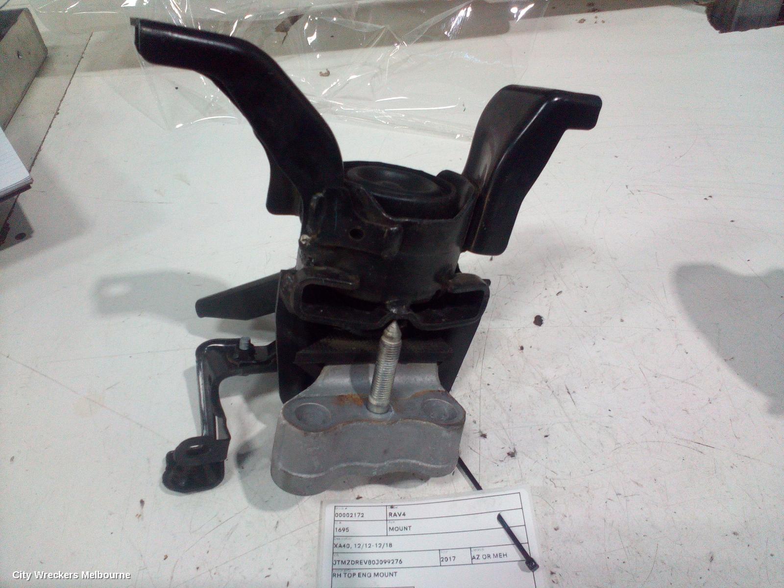 TOYOTA RAV4 MOUNT, XA40, 12/2012 - 12/2018
