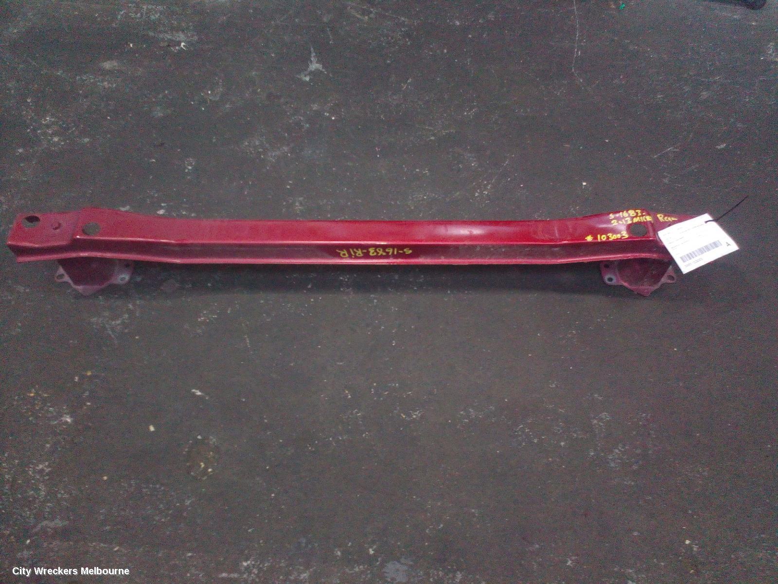 NISSAN MICRA R/BAR BRACKET/REINFO, ENERGY ABSORBER, K13, 12/2012 - 12/2016