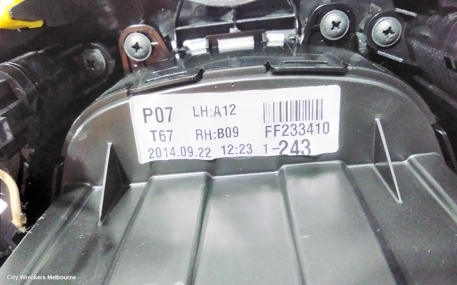 HYUNDAI VELOSTER HEATER/AC CONTROLS, FS, CLIMATE CONTROL TYPE, 2 PLUG, 02/2011 - 02/2018