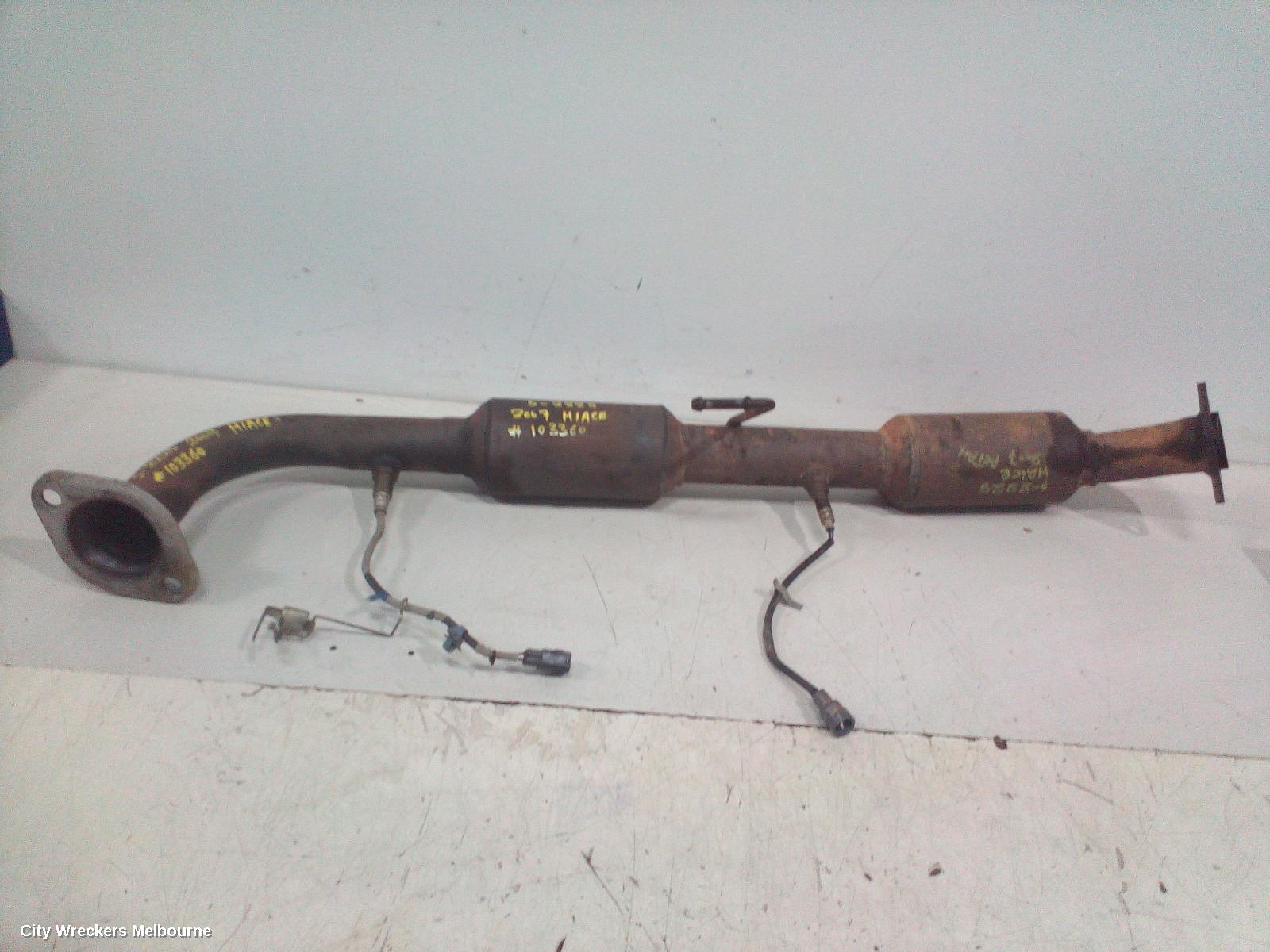 TOYOTA HIACE CATALYTIC CONVERTER, UNDER CAR-CAT TYPE, 2.7, PETROL, 2TR-FE, TRH, 03/2005 - 02/2015