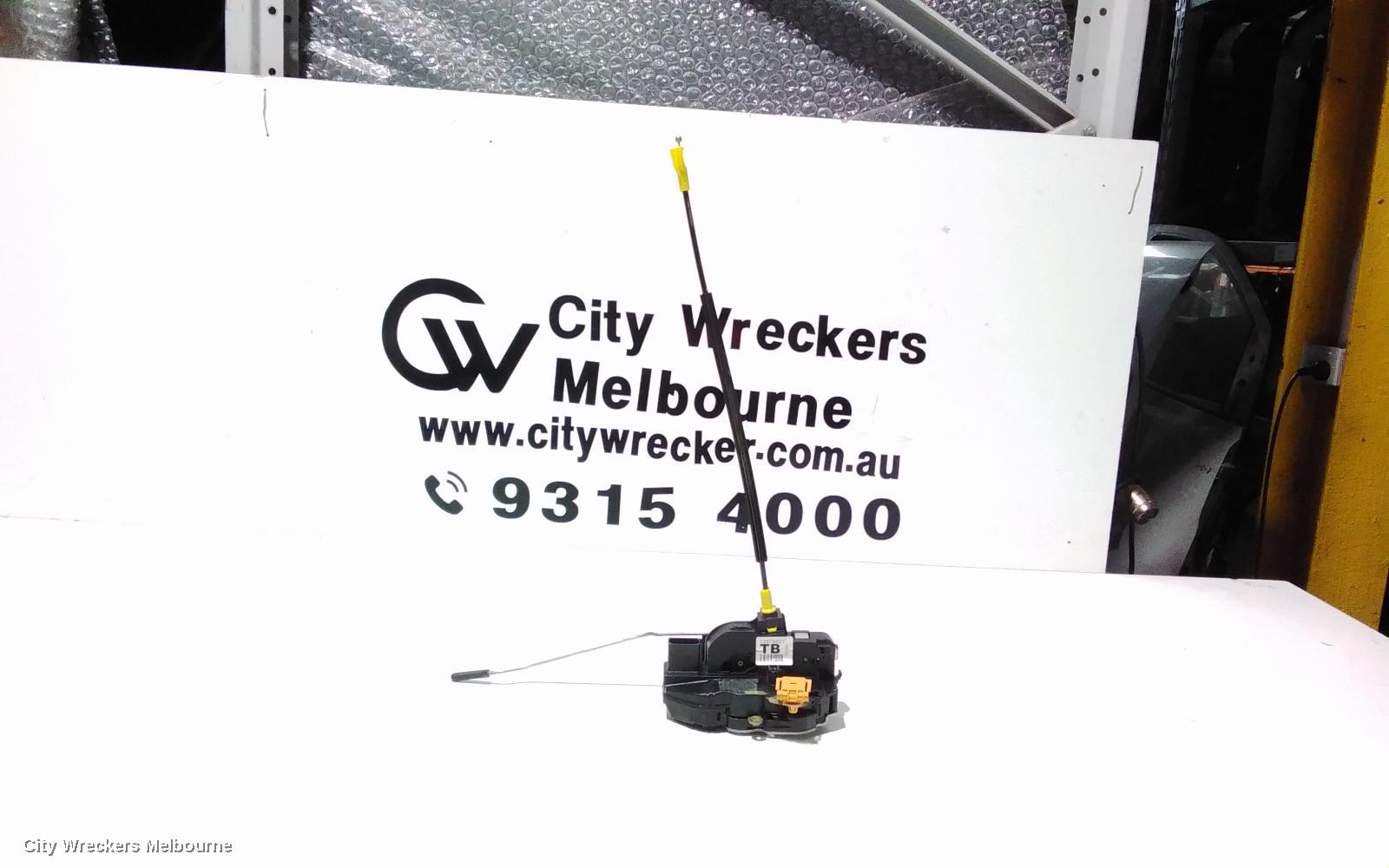 HOLDEN MALIBU DOOR/BOOT/GATE LOCK, RIGHT FRONT DOOR LOCK, V300, 04/2013 - 12/2017