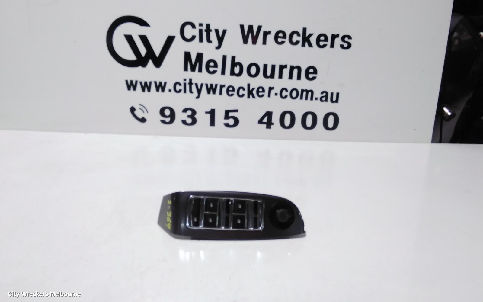 HOLDEN MALIBU PWR DR WIND SWITCH, RH FRONT (MASTER SWITCH), V300, 04/2013 - 12/2017