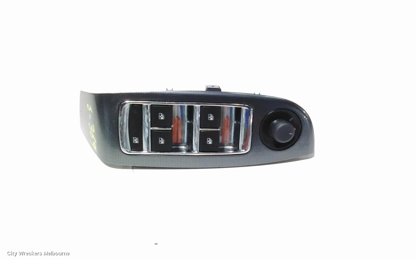 HOLDEN MALIBU PWR DR WIND SWITCH, RH FRONT (MASTER SWITCH), V300, 04/2013 - 12/2017