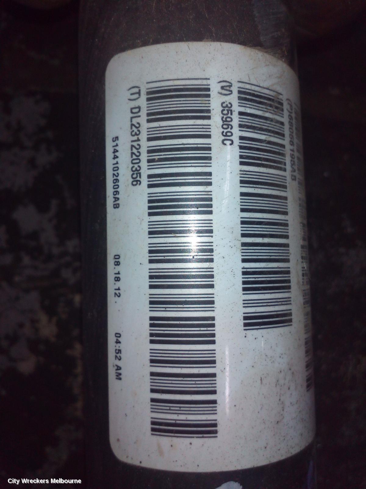 CHRYSLER 300C REAR DRIVE SHAFT, 3.6, PETROL, LX, 07/2012 - 12/2021