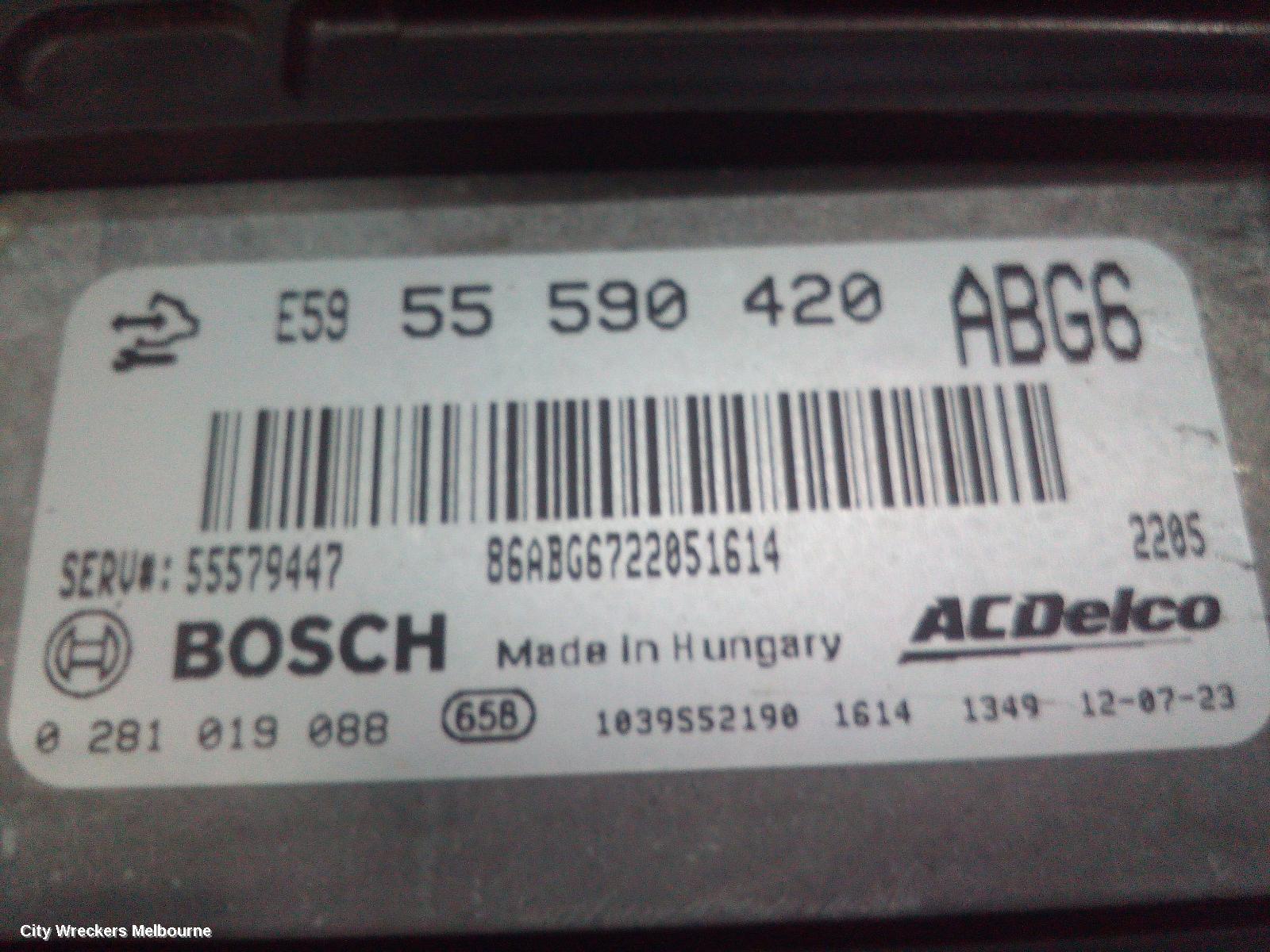 OPEL INSIGNIA ECU, 09/2012 - 12/2013