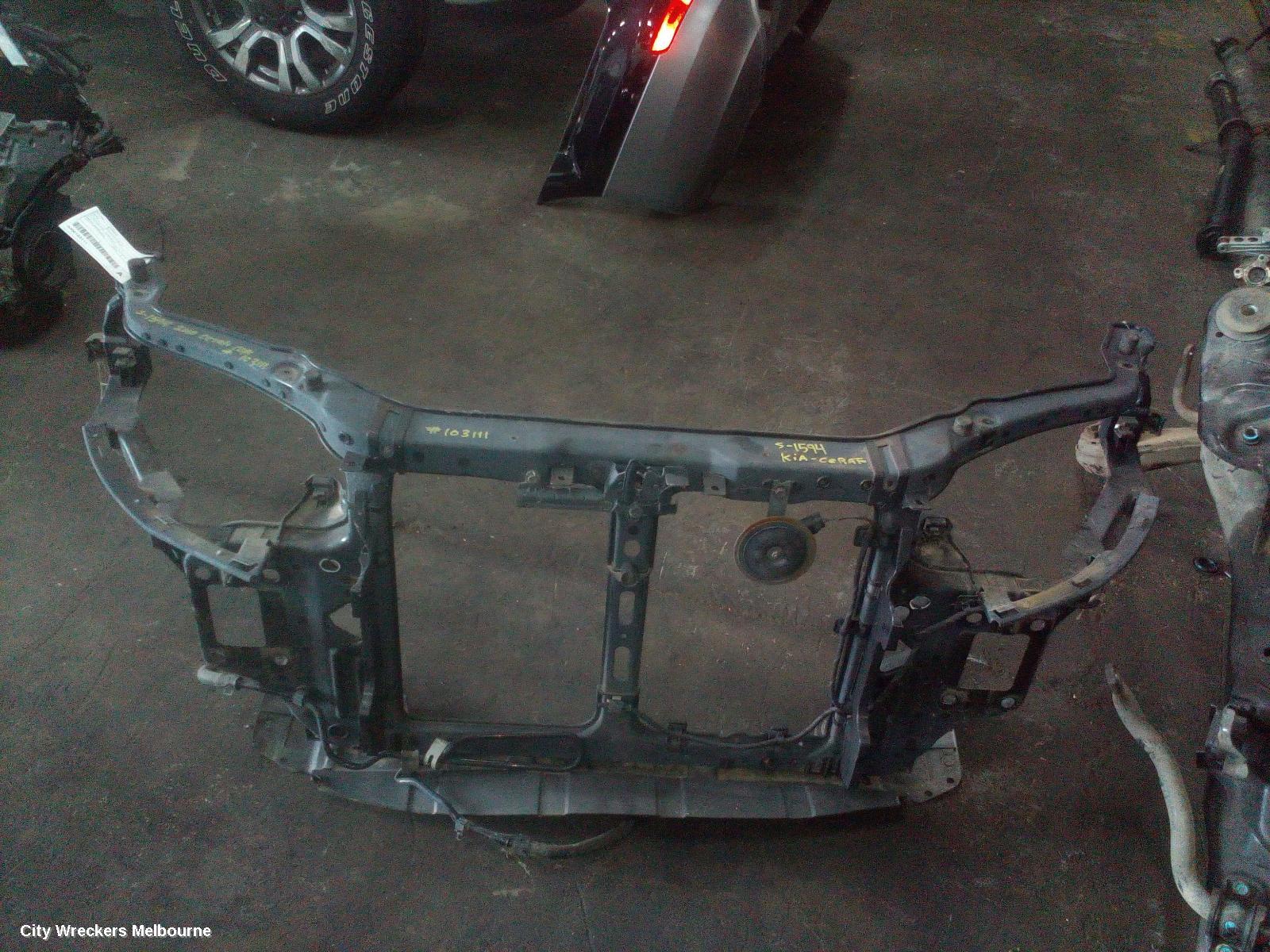 KIA CERATO RADIATOR SUPPORT, TD, BOLT ON TYPE, 10/2008 - 03/2013