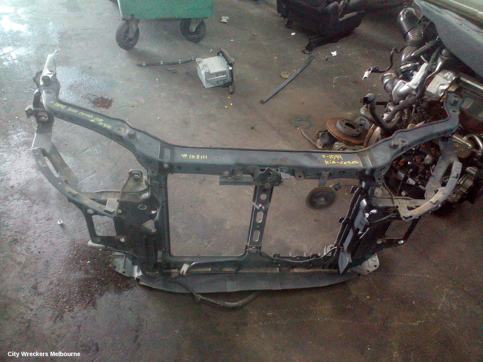 KIA CERATO RADIATOR SUPPORT, TD, BOLT ON TYPE, 10/2008 - 03/2013