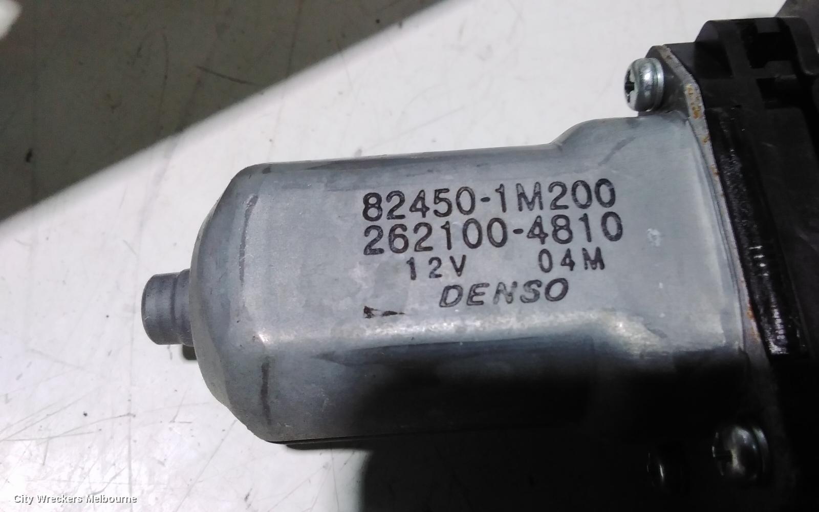 KIA CERATO LEFT FRONT WINDOW REG/MOTOR, TD, DOOR REG ASSY (REG AND MOTOR), COUPE/KOUP, 09/2009 - 03/2013