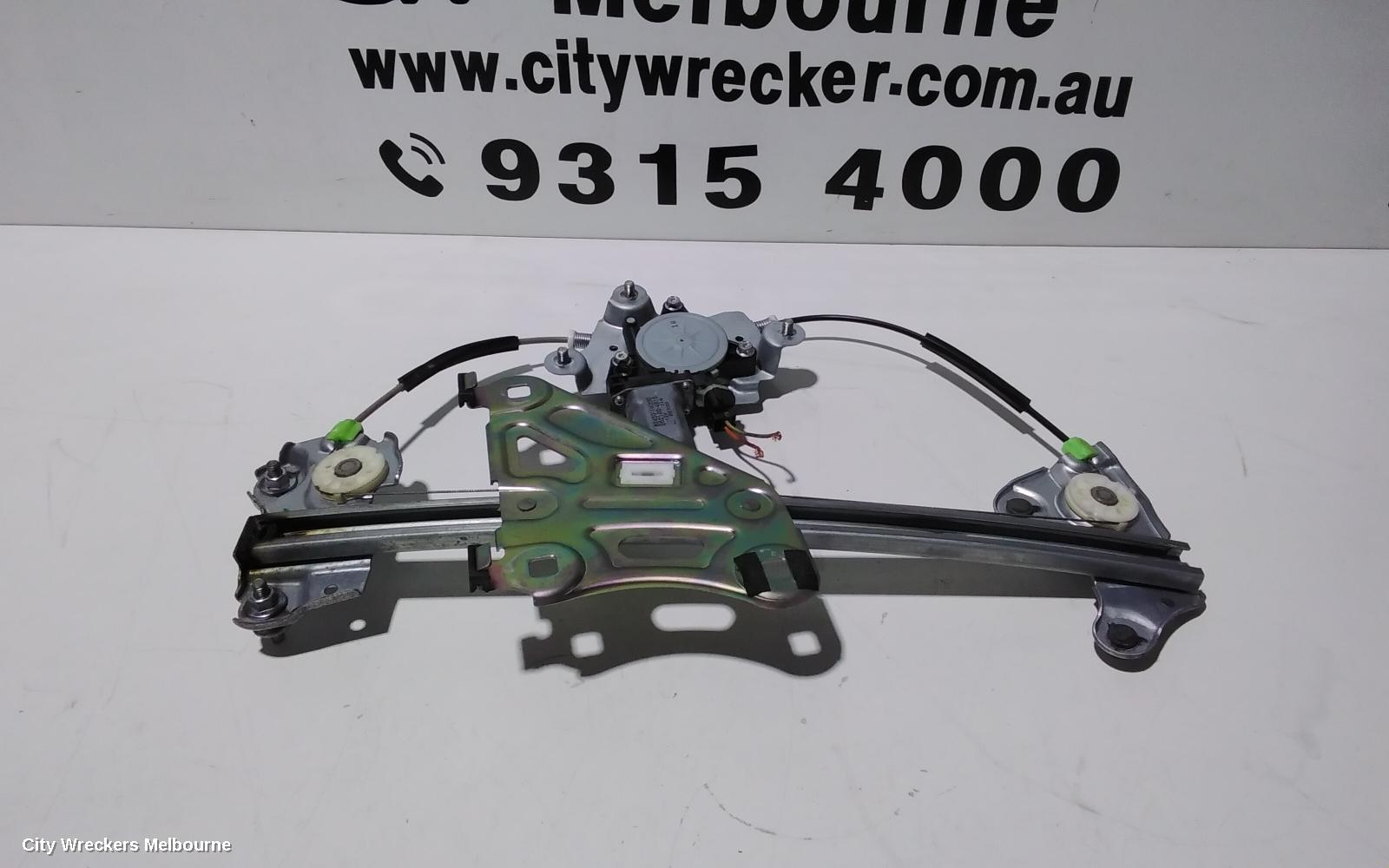 KIA CERATO LEFT FRONT WINDOW REG/MOTOR, TD, DOOR REG ASSY (REG AND MOTOR), COUPE/KOUP, 09/2009 - 03/2013