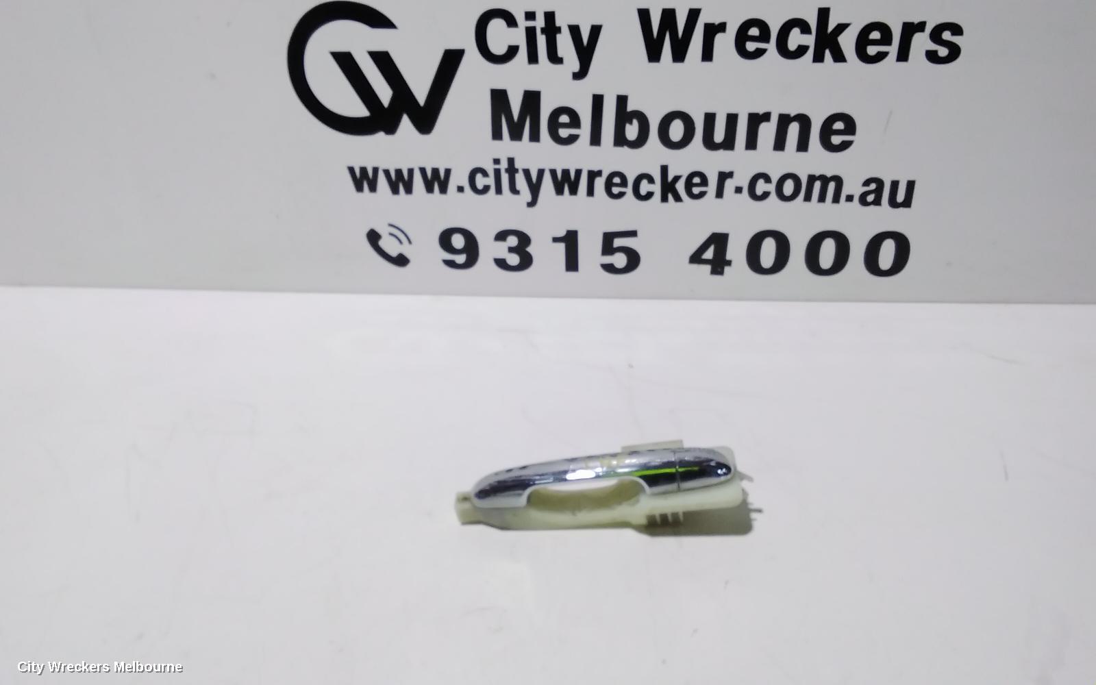 KIA CERATO DOOR HANDLE, OUTER, LH FRONT/REAR, CHROME, TD, 10/2008 - 03/2013