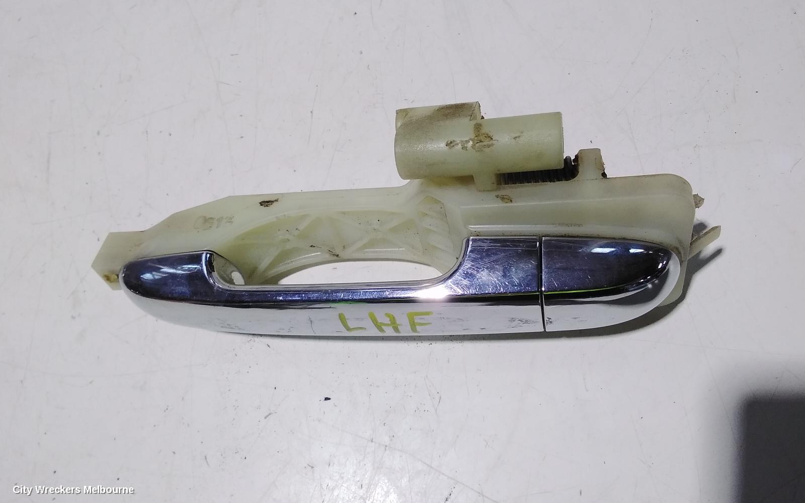 KIA CERATO DOOR HANDLE, OUTER, LH FRONT/REAR, CHROME, TD, 10/2008 - 03/2013