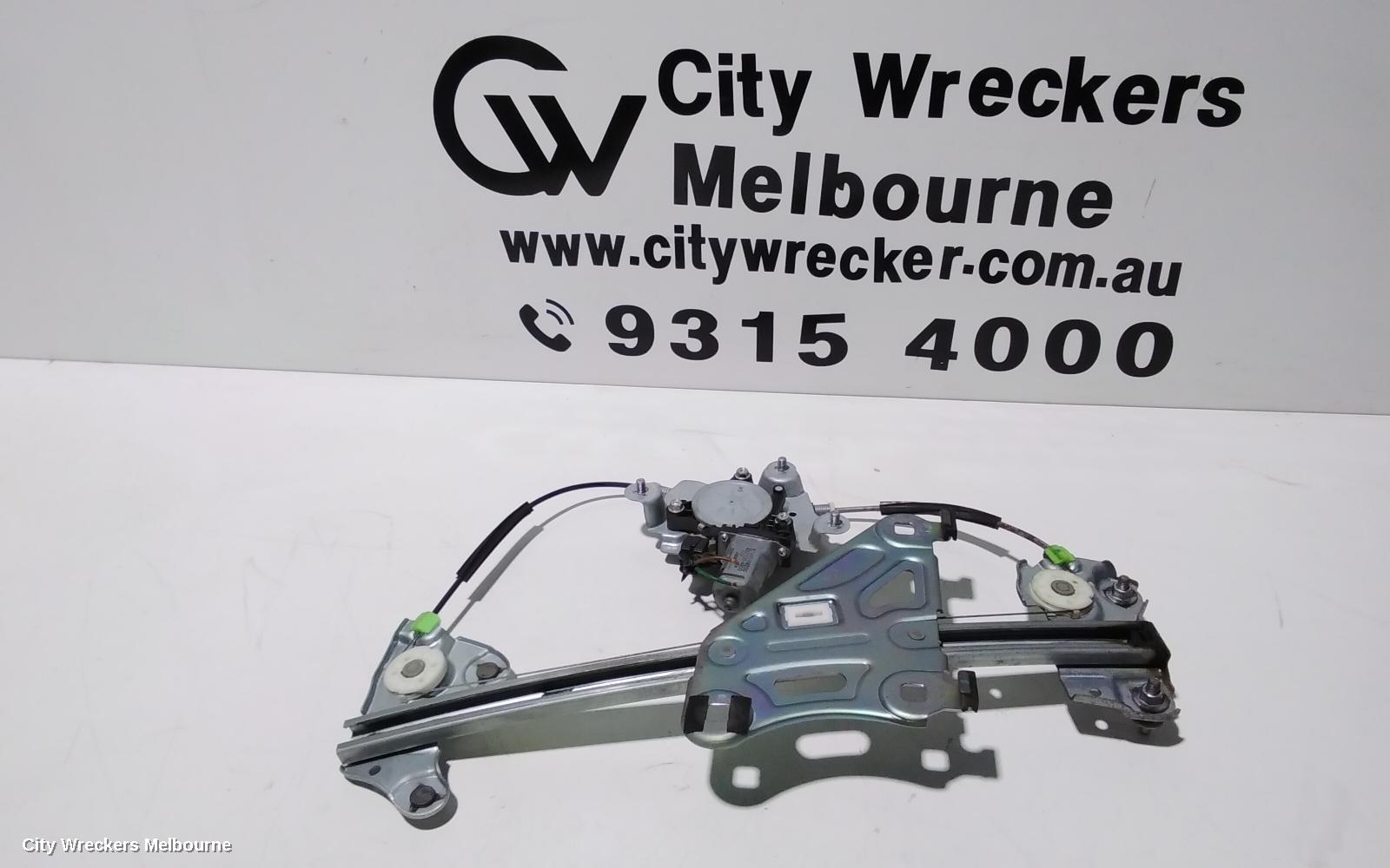 KIA CERATO RIGHT FRONT WINDOW REG/MOTOR, TD, DOOR REG ASSY (REG AND MOTOR), COUPE/KOUP, 09/2009 - 03/2013