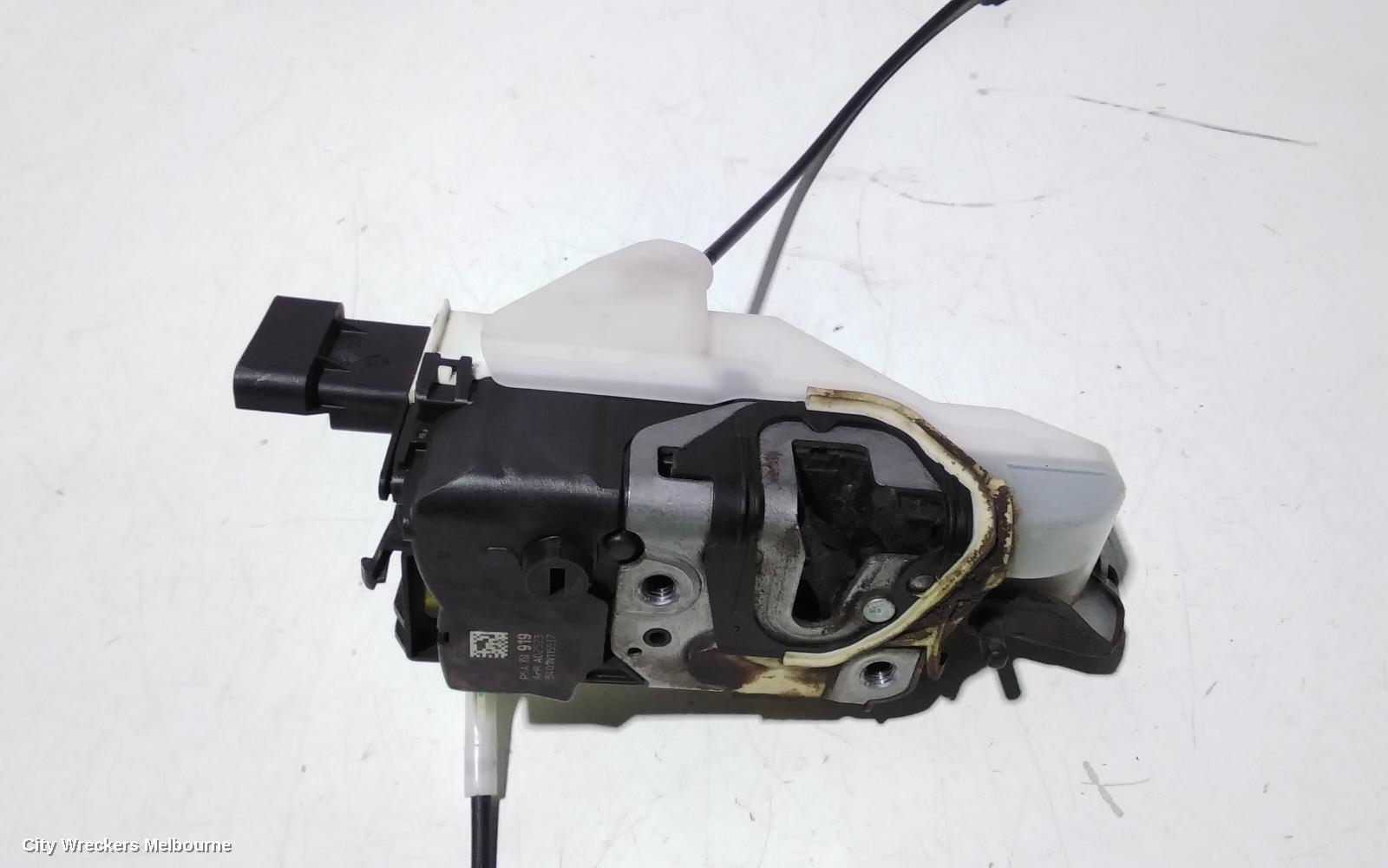 PEUGEOT 508 DOOR/BOOT/GATE LOCK, RIGHT FRONT DOOR LOCK, NON DEADLOCK TYPE, 05/2011 - 09/2016