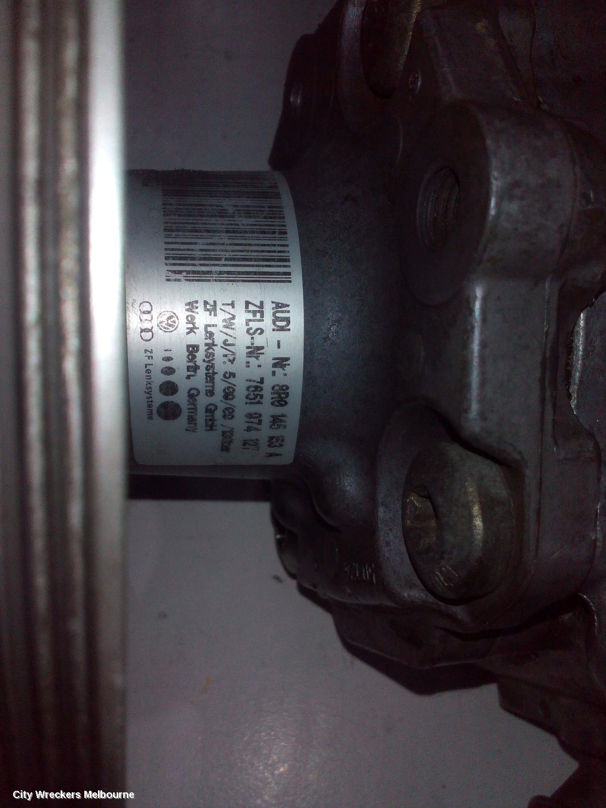 AUDI Q5 STEERING PUMP, PETROL, 2.0, 8R, 03/2009 - 03/2012