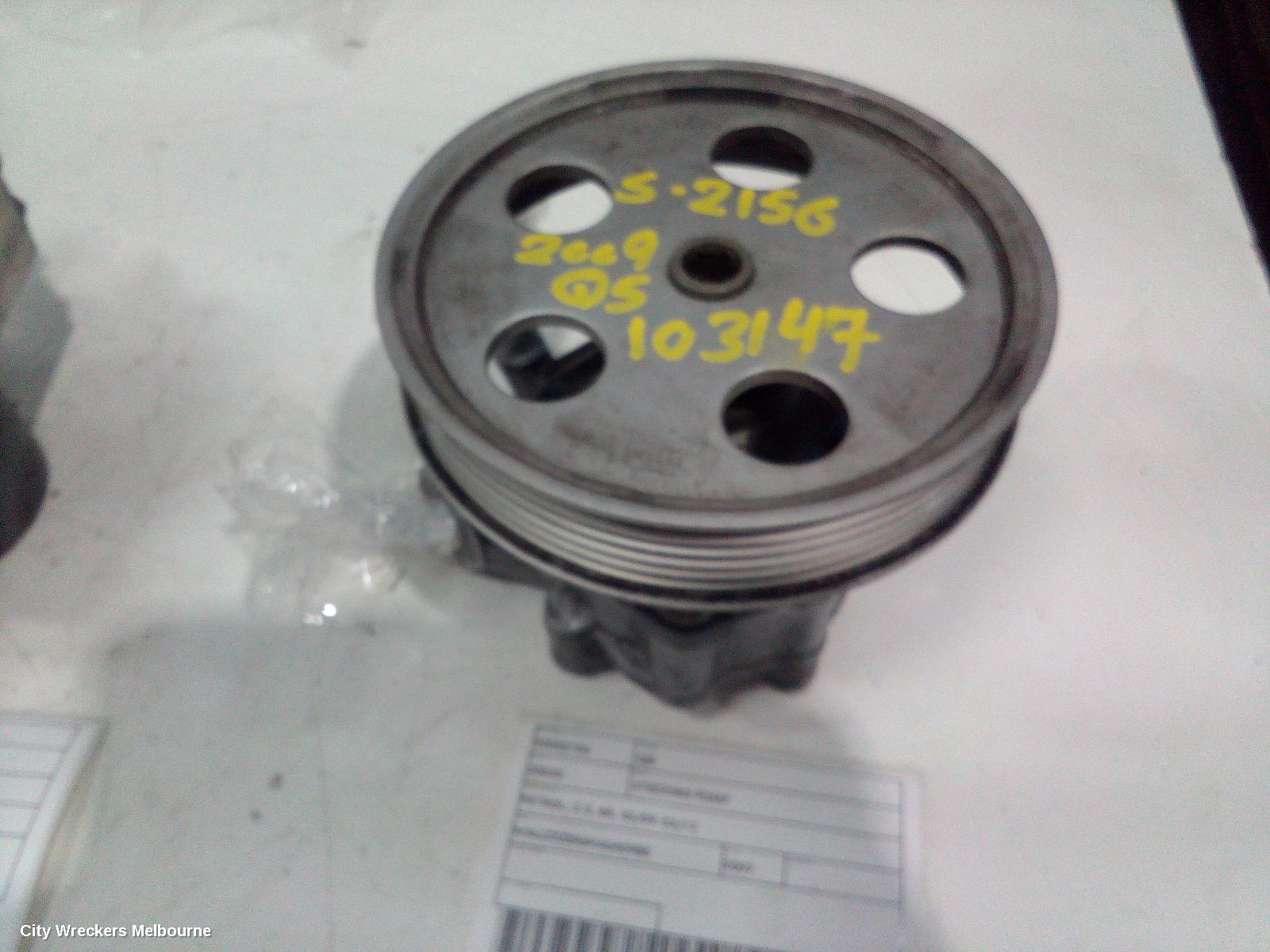 AUDI Q5 STEERING PUMP, PETROL, 2.0, 8R, 03/2009 - 03/2012