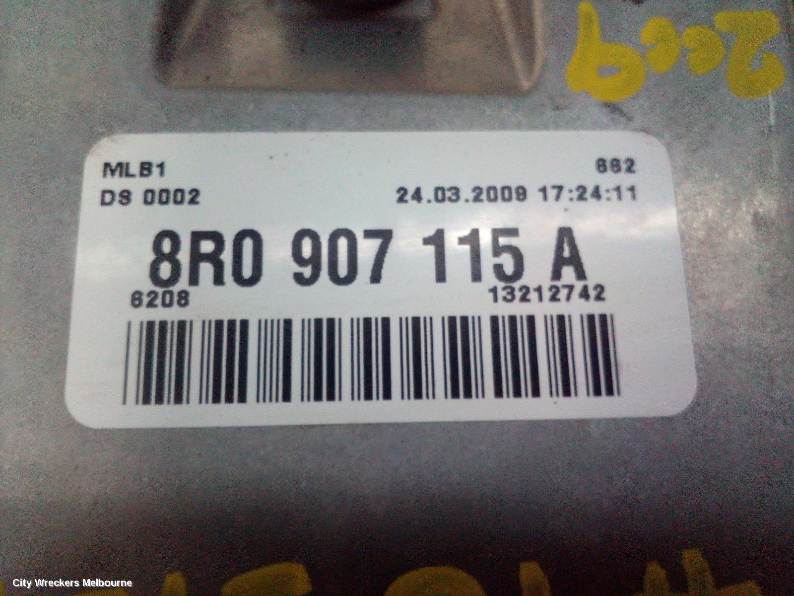 AUDI Q5 ECU, ENGINE ECU, 2.0, PETROL, CDNC CODE, ECU ONLY, 8R, 03/2009 - 10/2012