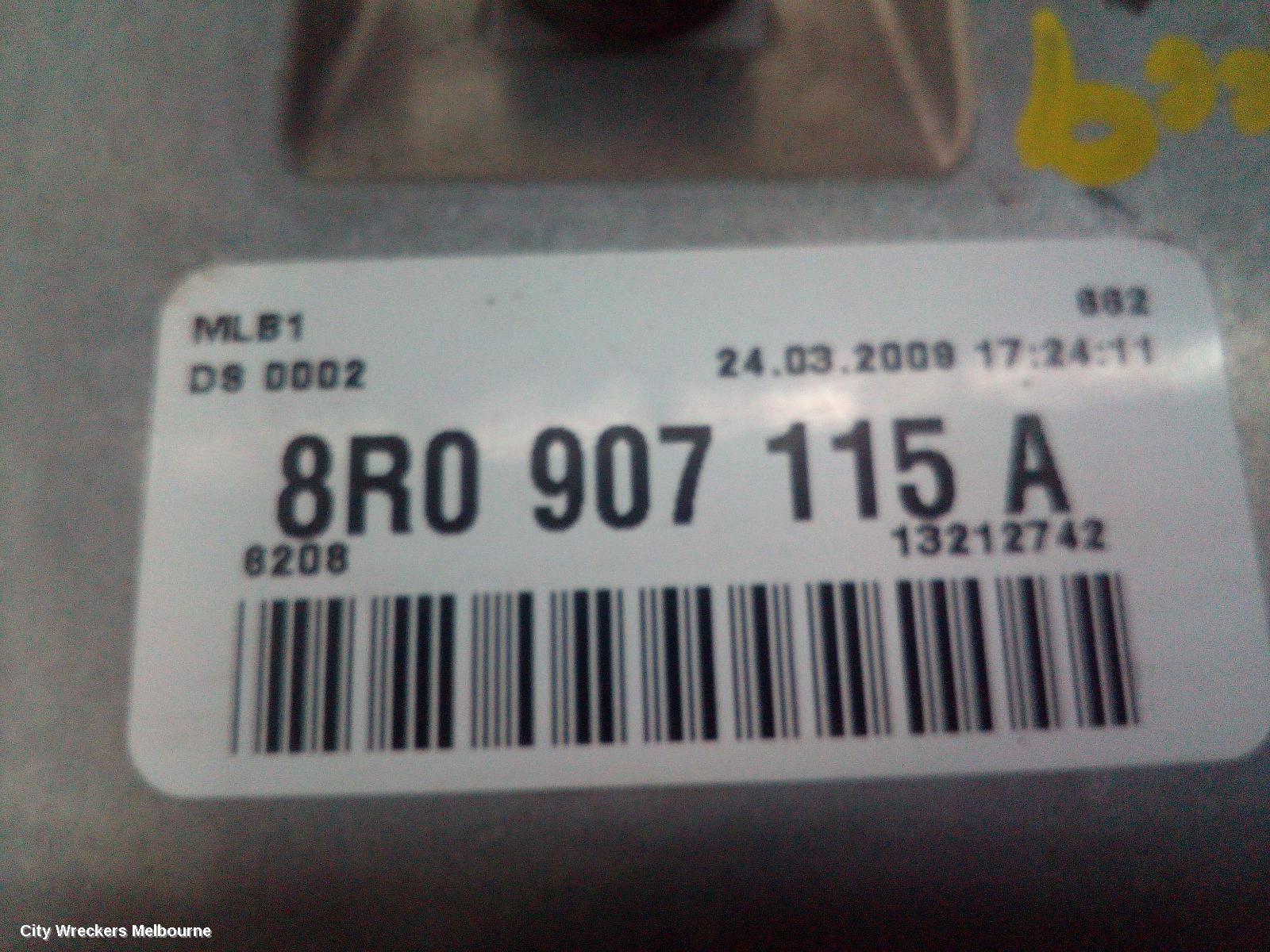 AUDI Q5 ECU, ENGINE ECU, 2.0, PETROL, CDNC CODE, ECU ONLY, 8R, 03/2009 - 10/2012