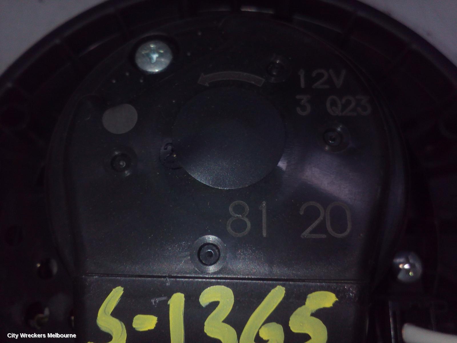 TOYOTA AURION HEATER FAN MOTOR, GSV50R, 02/2012 - 08/2017