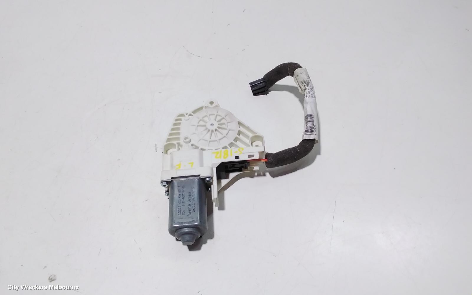SKODA SUPERB LEFT FRONT WINDOW REG/MOTOR, 3T 03/2009 - 12/2015