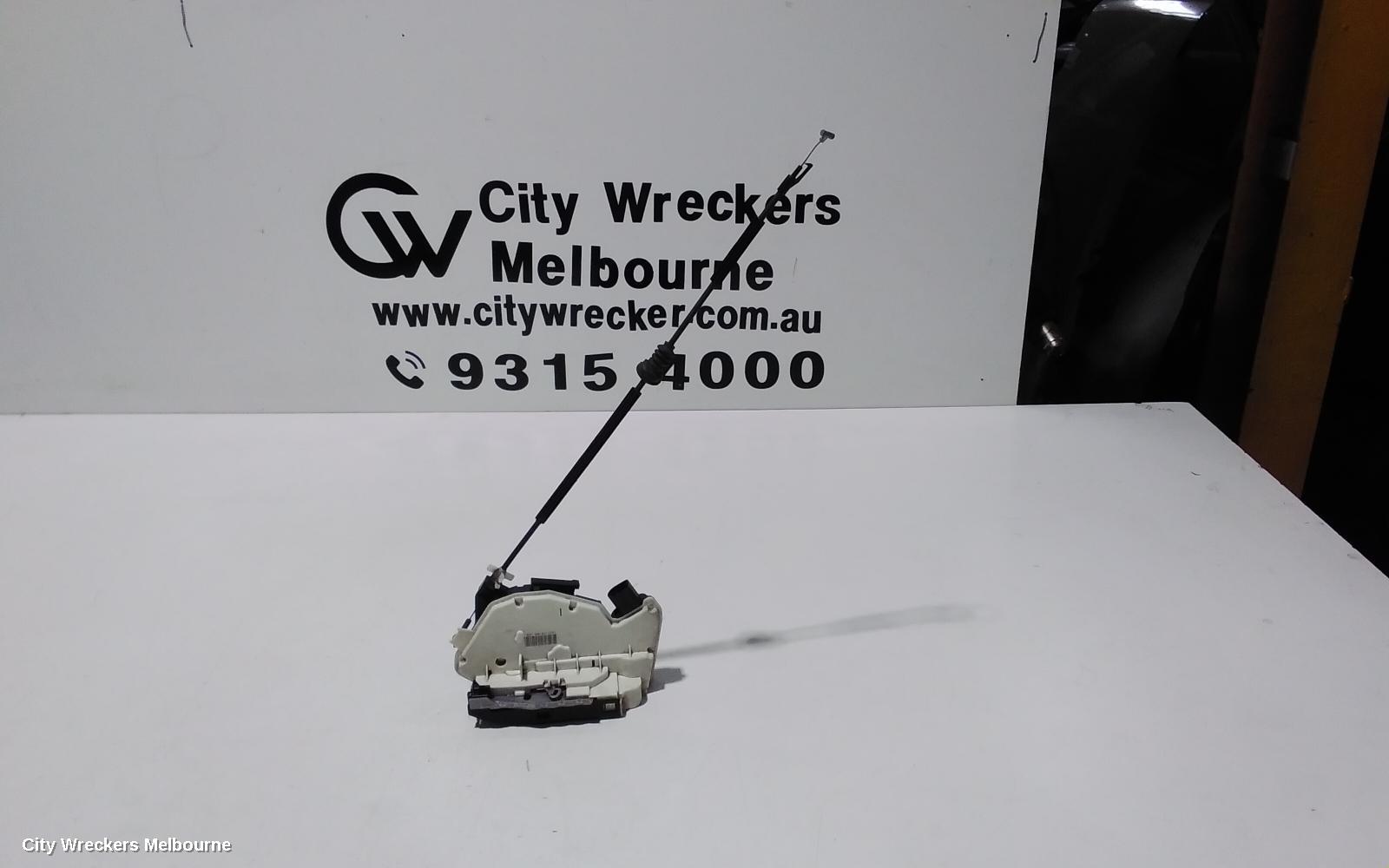 SKODA SUPERB DOOR/BOOT/GATE LOCK, LEFT FRONT DOOR LOCK, 3T, SEDAN/WAGON, P/N 5N2837015C, 03/2009 - 12/2015