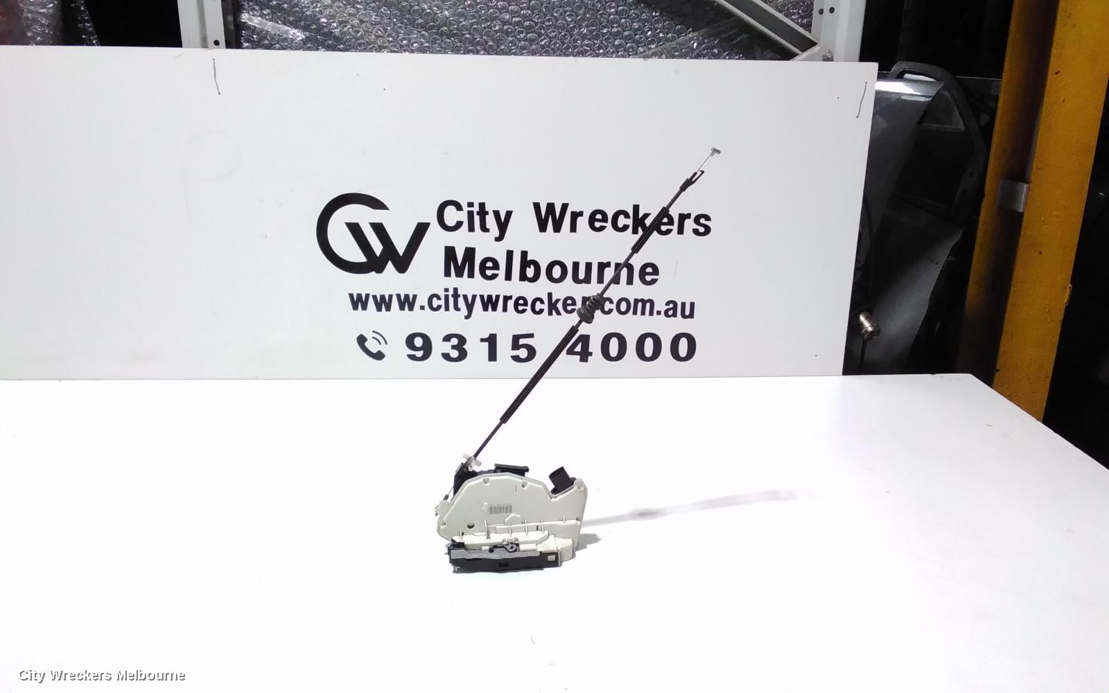 SKODA SUPERB DOOR/BOOT/GATE LOCK, LEFT FRONT DOOR LOCK, 3T, SEDAN/WAGON, P/N 5N2837015C, 03/2009 - 12/2015