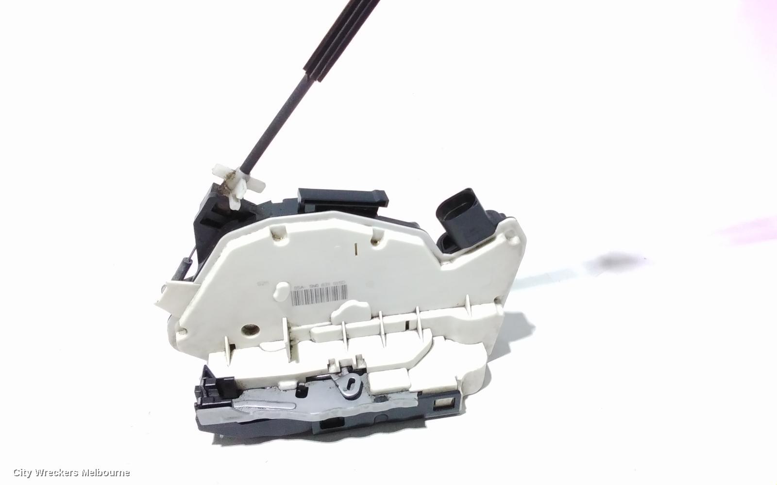 SKODA SUPERB DOOR/BOOT/GATE LOCK, LEFT FRONT DOOR LOCK, 3T, SEDAN/WAGON, P/N 5N2837015C, 03/2009 - 12/2015