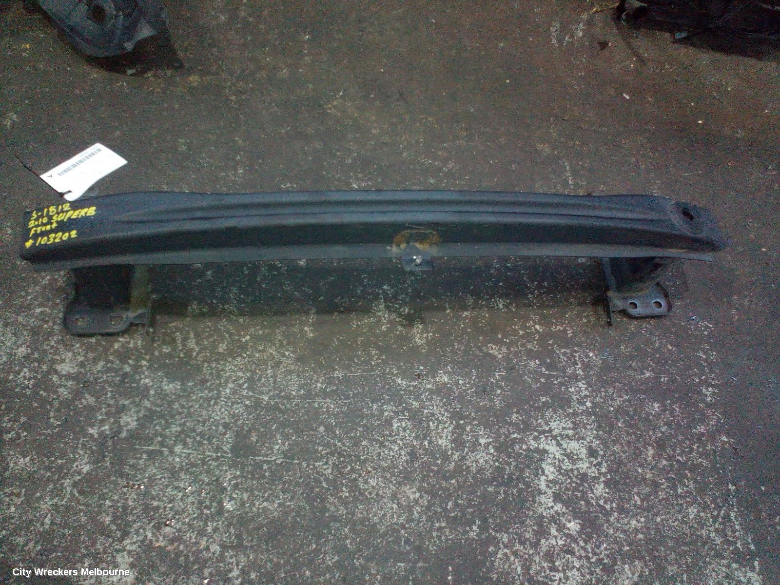SKODA SUPERB F/BAR REINFORC/BRACK, REINFORCEMENT, 3T, 03/2009 - 12/2015