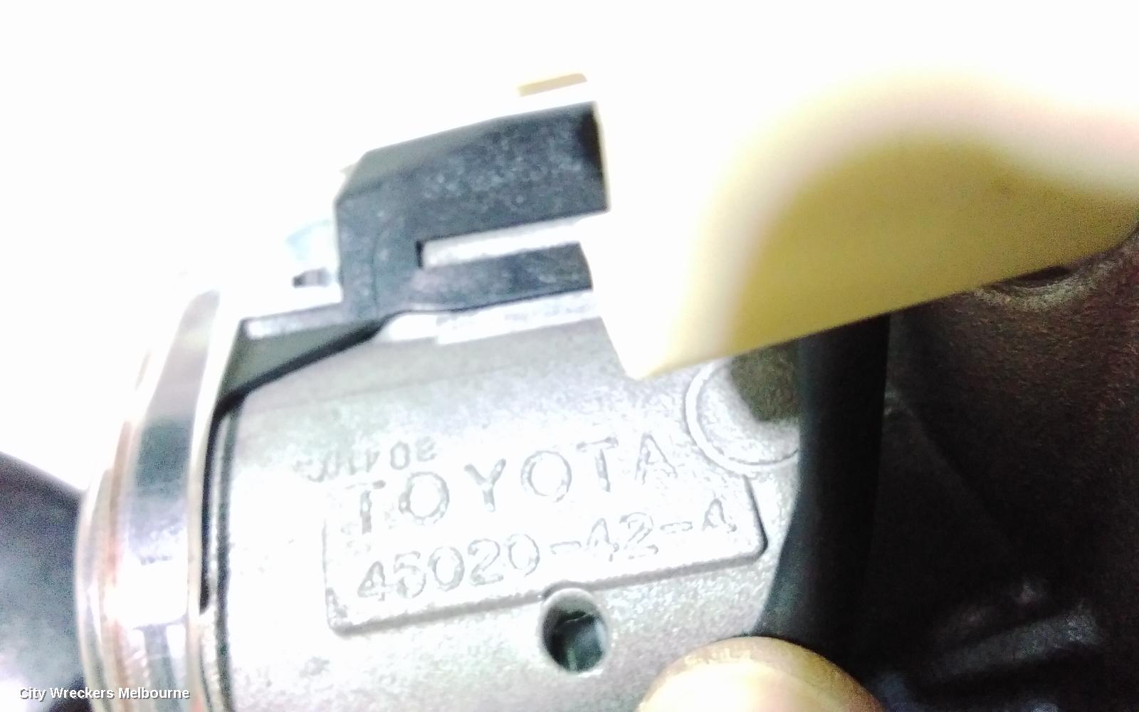 TOYOTA COROLLA IGNITION W/ KEY, ZRE152/20153R, 03/2007 - 10/2013