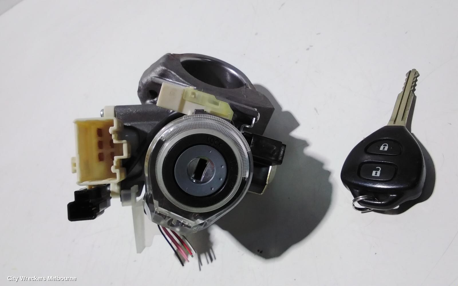TOYOTA COROLLA IGNITION W/ KEY, ZRE152/20153R, 03/2007 - 10/2013