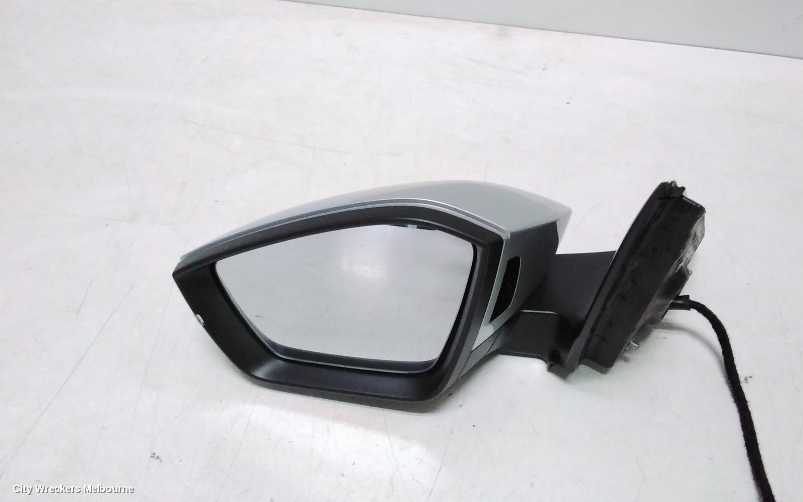 SKODA KAMIQ LEFT DOOR MIRROR, NW, POWER FOLD, W/ ONLY LANE KEEPING SYSTEM TYPE, 06/2020 ONWARDS