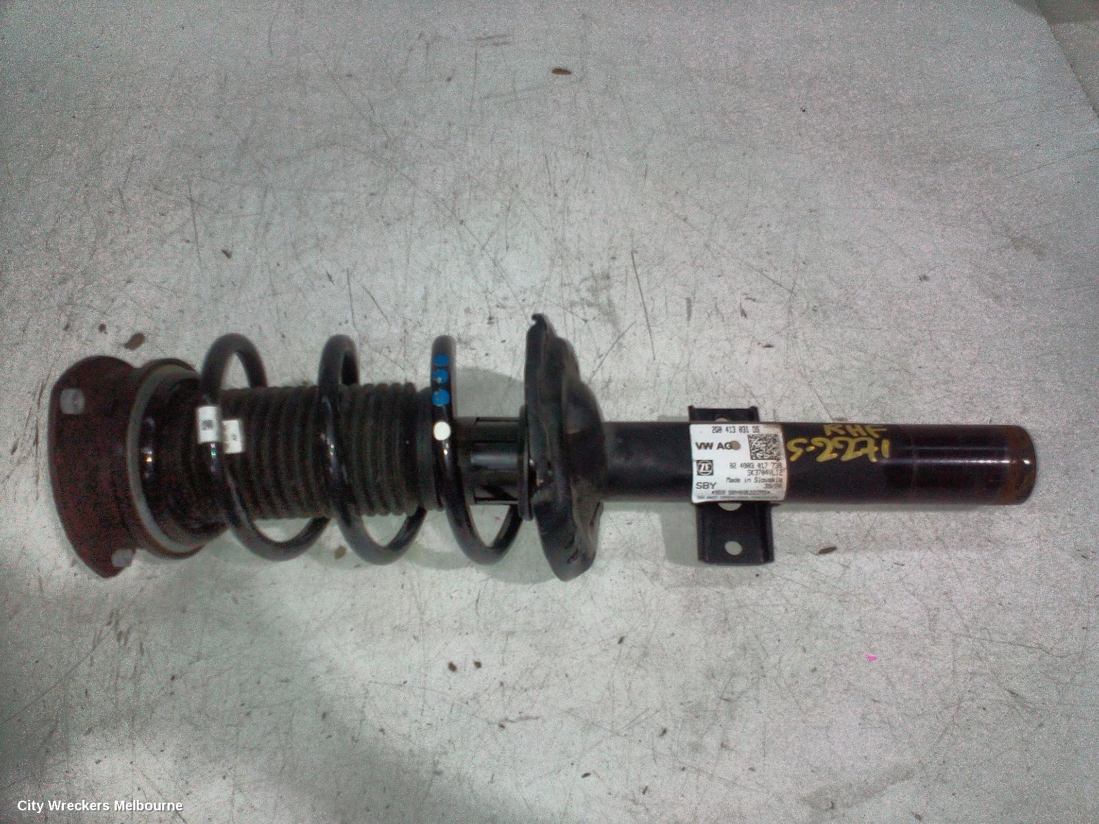 SKODA KAMIQ RIGHT FRONT STRUT, NW, 06/2020 ONWARDS