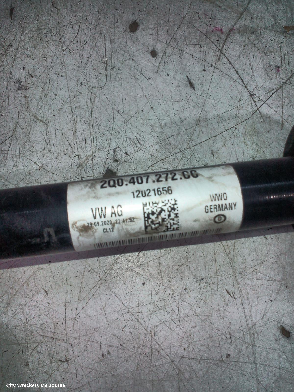 SKODA KAMIQ RIGHT DRIVESHAFT, FRONT, PETROL, 1.0, NW, 06/2020 ONWARDS