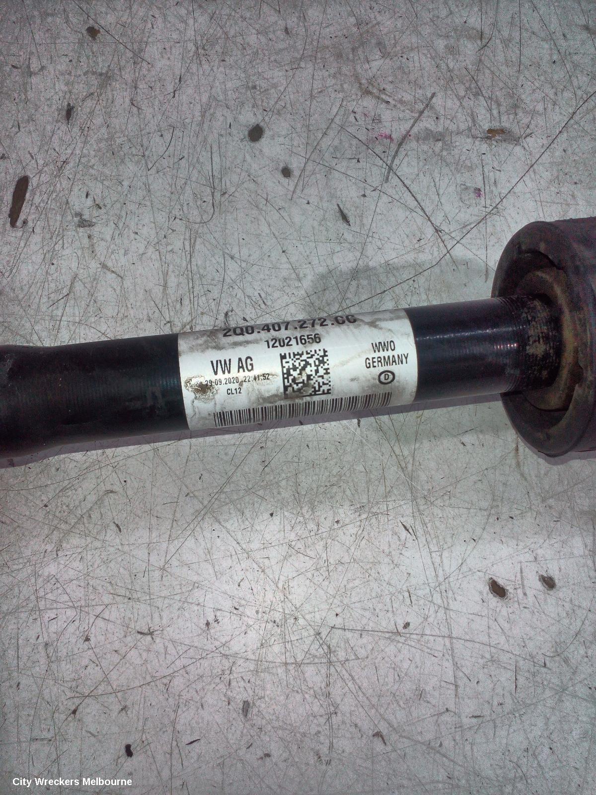 SKODA KAMIQ RIGHT DRIVESHAFT, FRONT, PETROL, 1.0, NW, 06/2020 ONWARDS