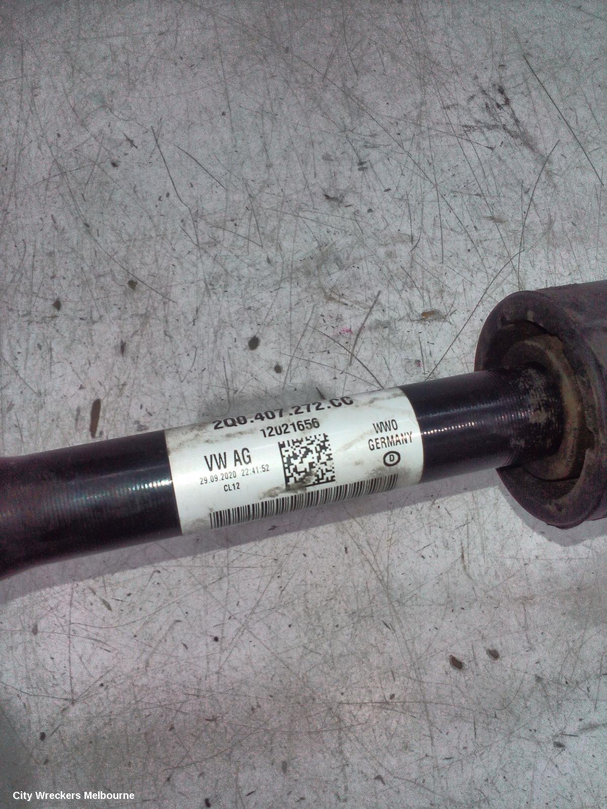 SKODA KAMIQ RIGHT DRIVESHAFT, FRONT, PETROL, 1.0, NW, 06/2020 ONWARDS