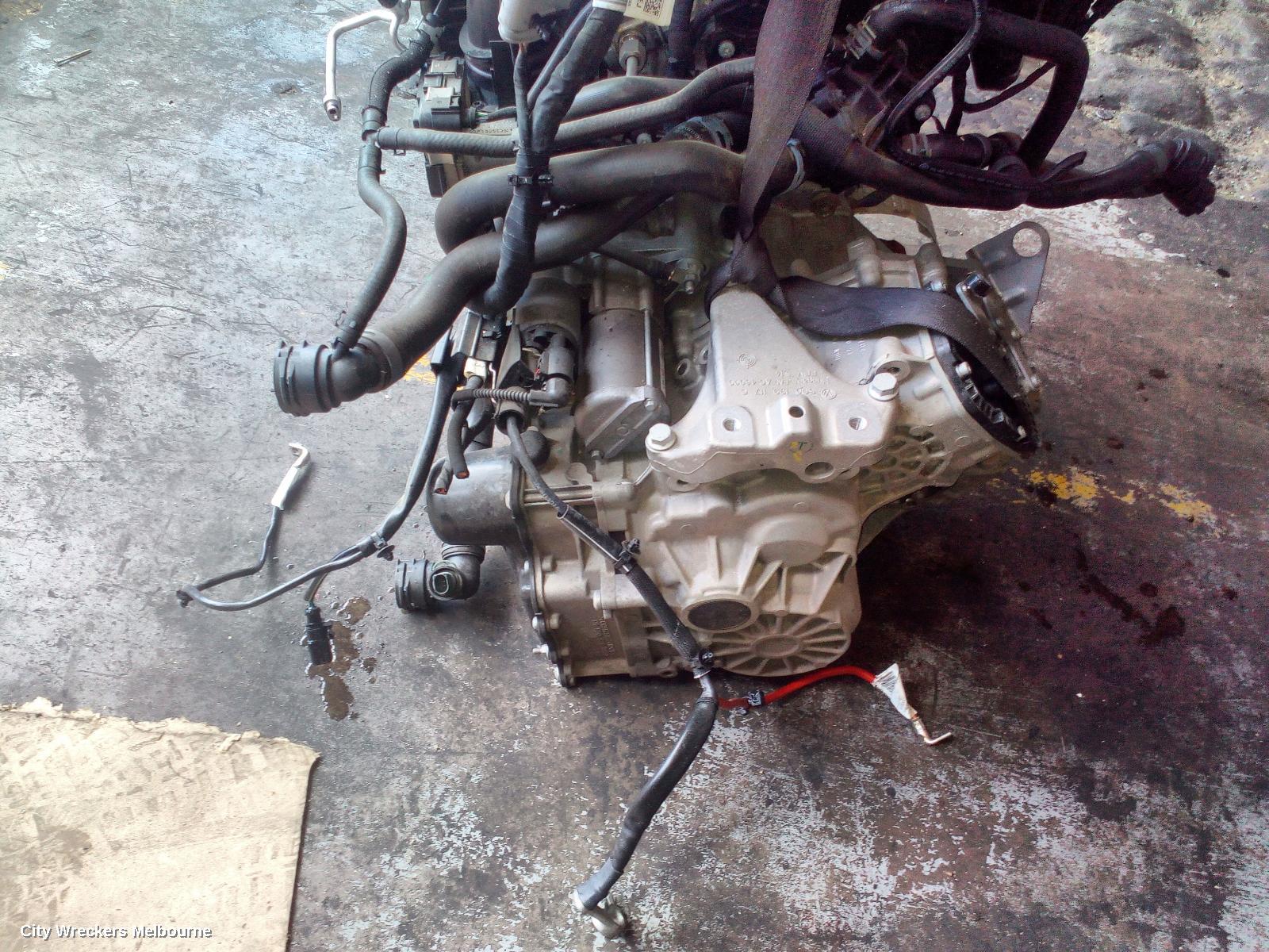 VOLKSWAGEN GOLF TRANS/GEARBOX, AUTO, PETROL, 1.4, TURBO, GEN 7, UBW CODE, 07/2015 - 08/2020
