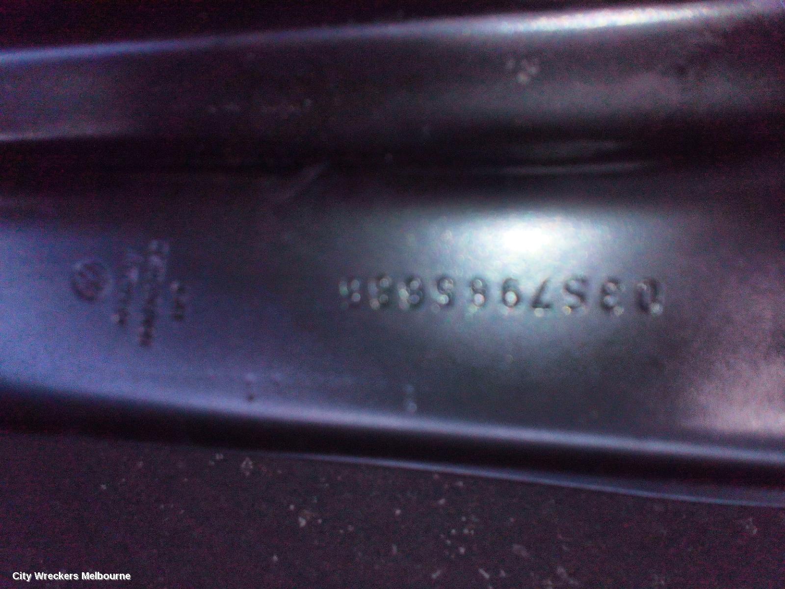 VOLKSWAGEN GOLF R/BAR BRACKET/REINFO, MAIN REINFORCEMENT, GEN 7, HATCH, 01/2013 - 08/2020