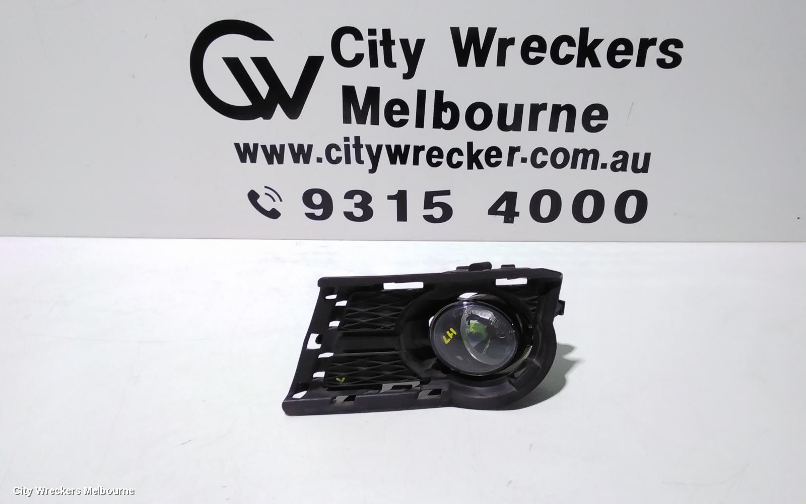 VOLKSWAGEN TIGUAN LEFT INDICATOR/FOG/SIDE, BUMPER FOGLAMP, 5N, 05/2008 - 06/2011