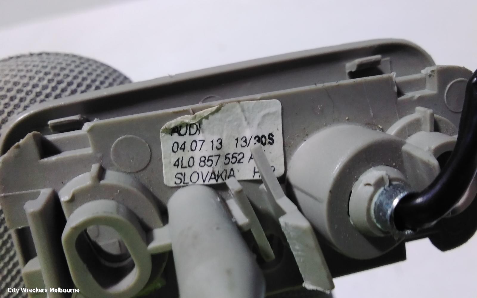 AUDI Q7 SUNVISOR, 4L, RH SIDE, 09/2006 - 08/2015