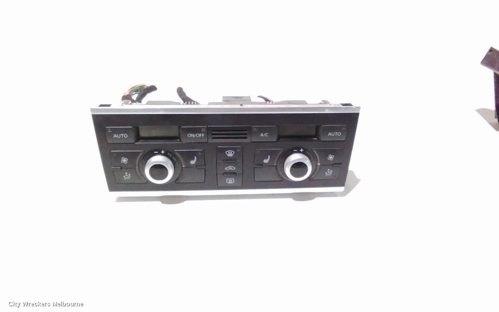 AUDI Q7 HEATER/AC CONTROLS, A/C BUTTON, W/ SEAT WARMER, 09/2006 - 08/2015