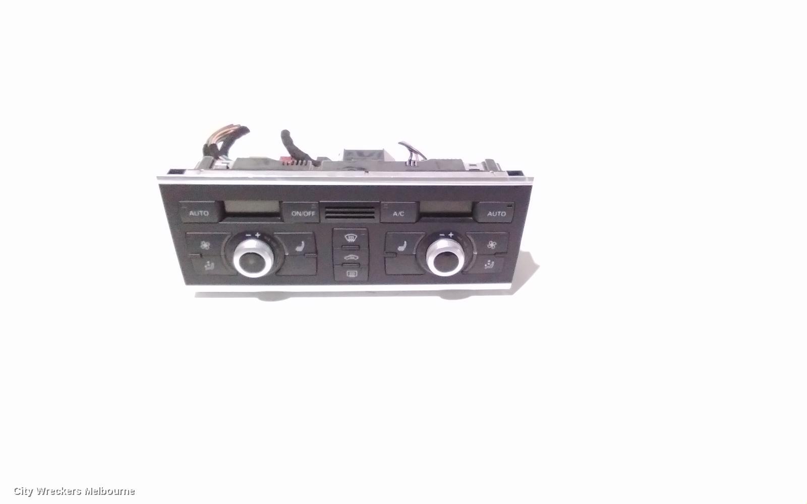 AUDI Q7 HEATER/AC CONTROLS, A/C BUTTON, W/ SEAT WARMER, 09/2006 - 08/2015