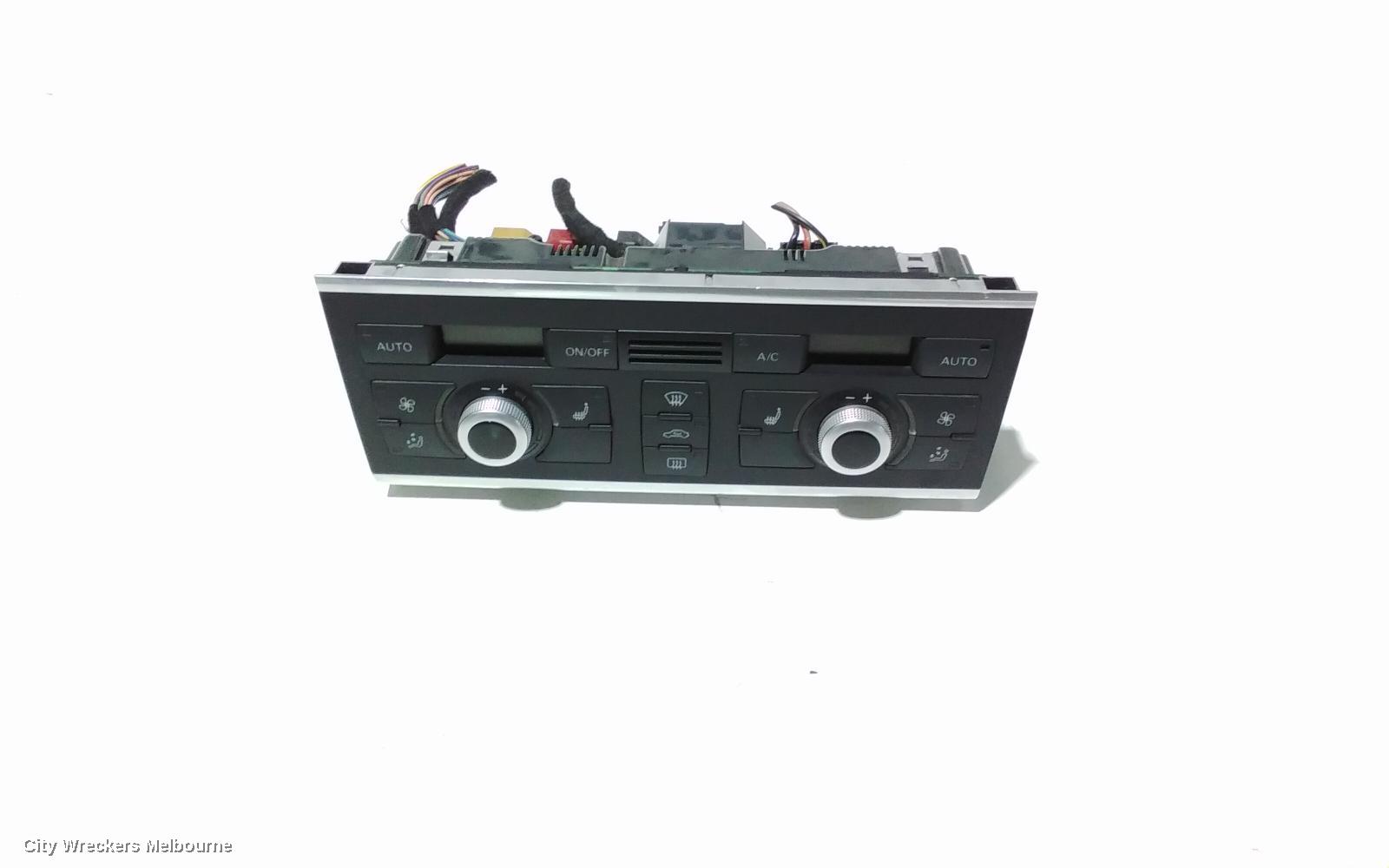 AUDI Q7 HEATER/AC CONTROLS, A/C BUTTON, W/ SEAT WARMER, 09/2006 - 08/2015