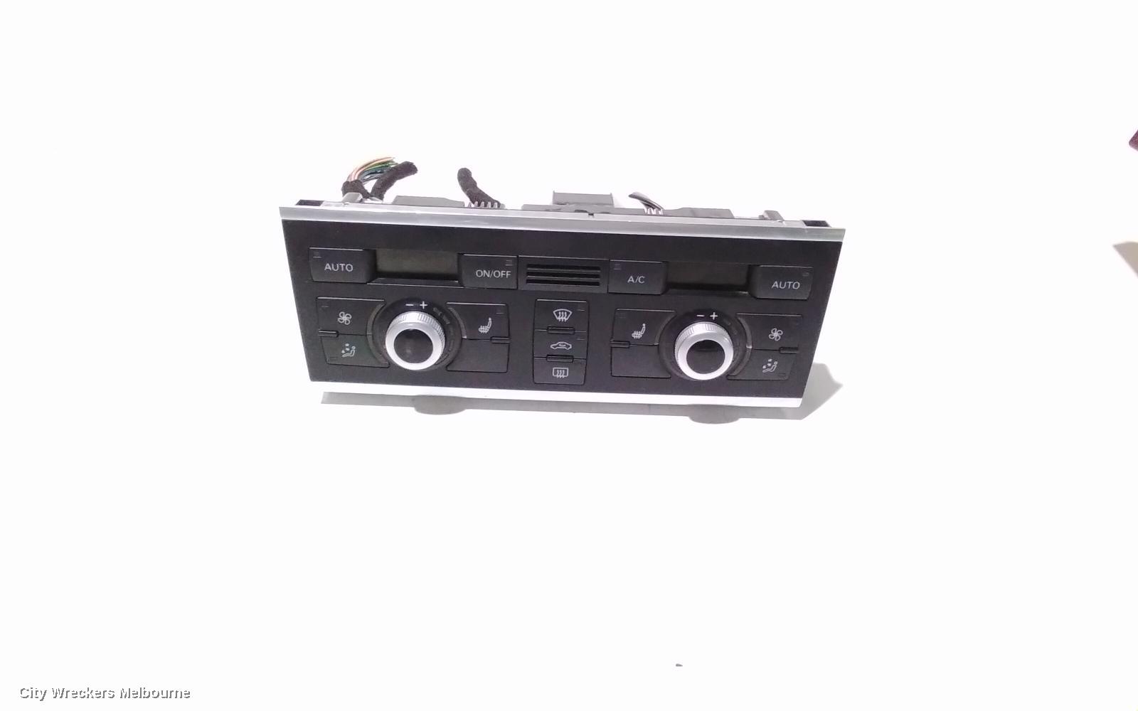 AUDI Q7 HEATER/AC CONTROLS, A/C BUTTON, W/ SEAT WARMER, 09/2006 - 08/2015
