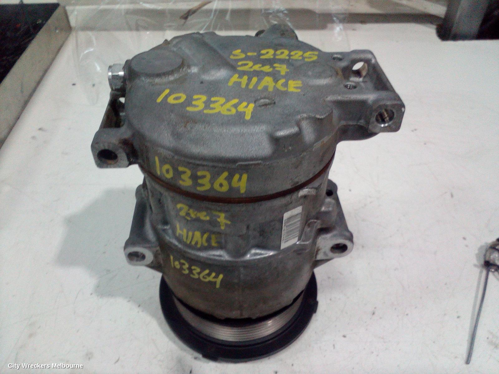 TOYOTA HIACE A/C COMPRESSOR, TRH, 2.7, 2TR-FE, PETROL, 03/2005 - 04/2019