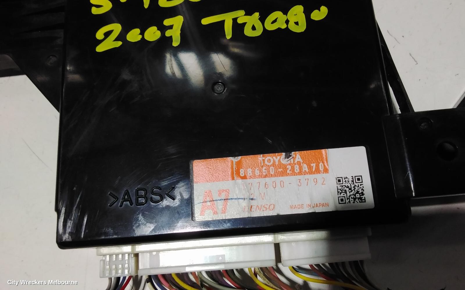 TOYOTA TARAGO ECU, ENGINE ECU, 2.4, 2AZ-FE, P/N 89661-28E70, ECU ONLY, ACR50R, 03/2006 - 06/2020